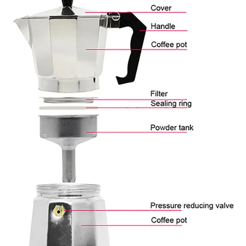 براد اسبريسو لصنع القهوة espresso maker