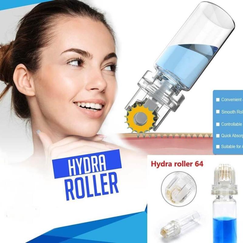 ديرما هيدرا رولر hydra roller بخاصية حقن السيرم فى البشرة للقضاء على التجاعيد وشد الجلد