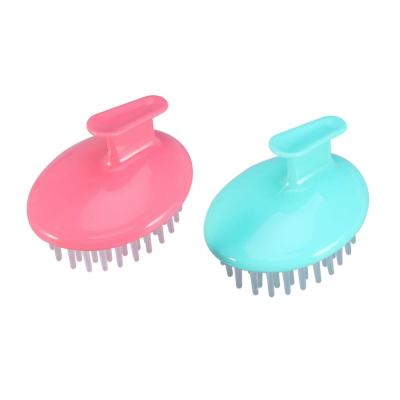 فرشاة غسيل الشعر السيليكون Silicone Hair Brush Shampoo Scalp