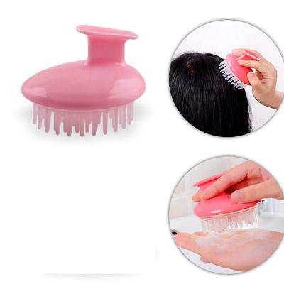 فرشاة غسيل الشعر السيليكون Silicone Hair Brush Shampoo Scalp