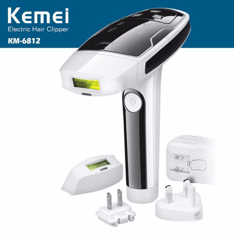 Kemei KM-6812 Hair Removal Laser Epilator جهاز ليزر لازالة الشعر الدائم بالليزر الفوتون النبضي- 20000 ألف نبضة