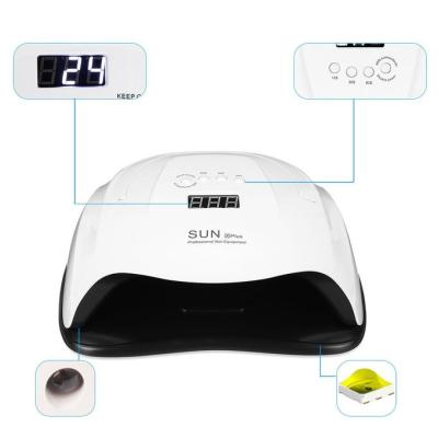 جهاز تجفيف طلاء الاظافر sun Professional Uv Led Timer Nail Dryer - 126 W