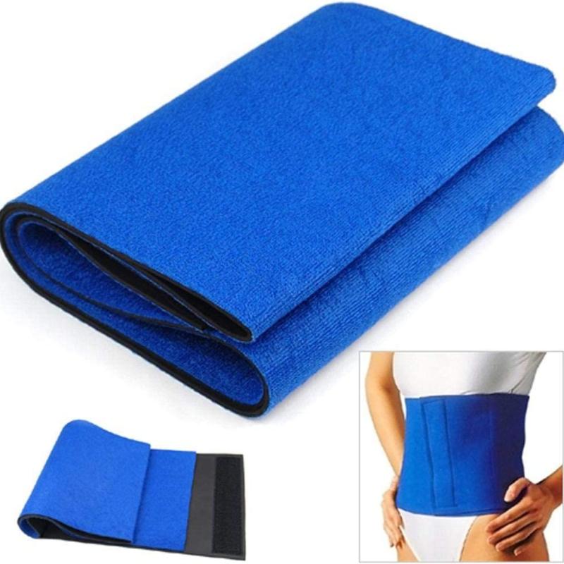 حزام التخسيس الازرق للبطن Waist Slimming Belt - Blue