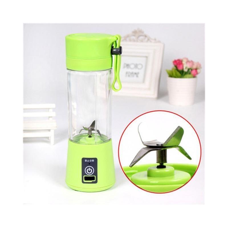 خلاط عصير محمول ببطارية قابلة للشحن - 380 مل Portable And Rechargeable Battery Juice Blender