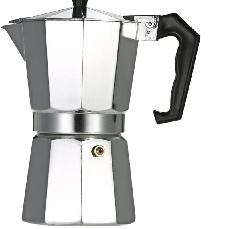 كنكة قهوة اسبريسو والموكا على البوتاجاز - 3 كوب Stovetop Espresso Maker - 3 Cups