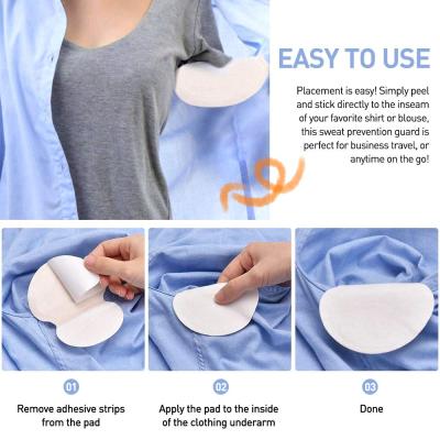 لاصقة امتصاص العرق 6 أزواج - Disposable Underarm Shields Pads - 6 Pairs