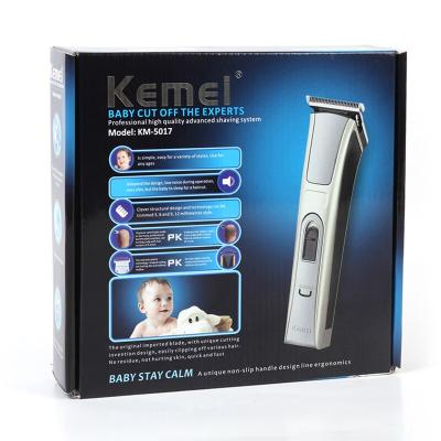 ماكينة حلاقة كيمي 5017 لحلاقة الشعر والذقن بدون ضجيج للصغار والكبار kemei km-5017 Electric Shaver