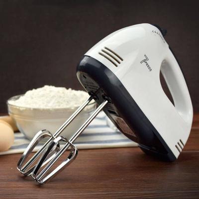 مضرب يدوي كهربائي 7 سرعات تربو 4 مضرب من الإستانلس ستيل Portable Hand Mixer Machine