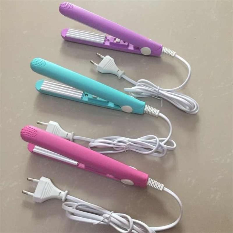 مكواة شعر صغيرة ميني لفرد الشعر درجة حرارة 374 فهرنهايت Mini Hair Straightener