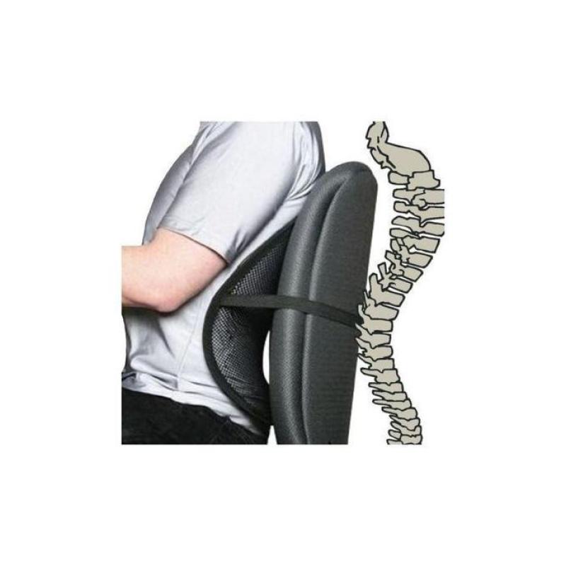 مسند ظهر للسيارة والمكتب لآلام الظهر - car & office chair seat cushion