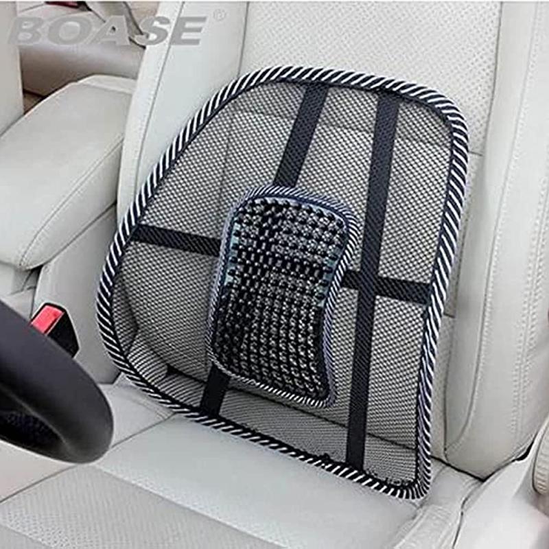 مسند ظهر للسيارة والمكتب لآلام الظهر - car & office chair seat cushion