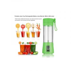 طريقة استخدام خلاط عصير محمول ببطارية قابلة للشحن - 380 مل Portable And Rechargeable Battery Juice Blender