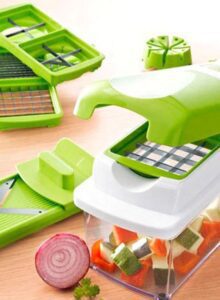 طريقة استخدام قطاعة خضار يدوية نايسر آند دايسر بلس Nicer Dicer Plus Nicer Dicer Quick