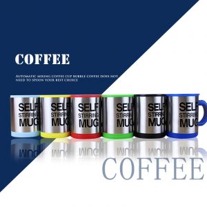 أشتري مج دوار تقليب ذاتي الإلكتروني Stainless Steel Electric Self Stirring Mug