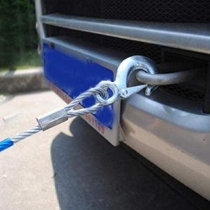 طريقة استخدام حبل شد السيارة في حالات الطوارئ Car Rope Tow