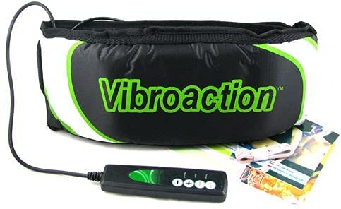 حزام التخسيس الكهربائي فيبرو شيب بالاهتزاز والحرارة Vibro Shape Vibroaction Slimming Massage Belt