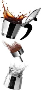 طريقة استخدام كنكة قهوة اسبريسو ٦ كوب Espresso Maker - 6 Cups