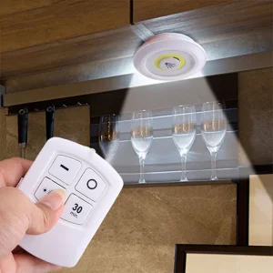 طريقة استخدام مصابيح LED مع جهاز تحكم LED Light With Remote Control Set Of 3