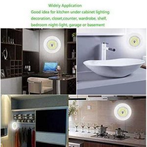 03 LED Spotlights With Remote Control - 3Pcs