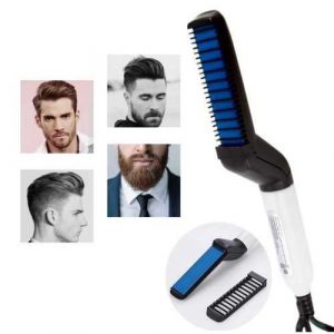 Enzo Beard & Hair Straightener - Black