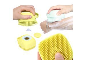 طريقة استخدام فرشاة استحمام مع موزع صابون 2×1 Shower Brush With A Soap Dispenser