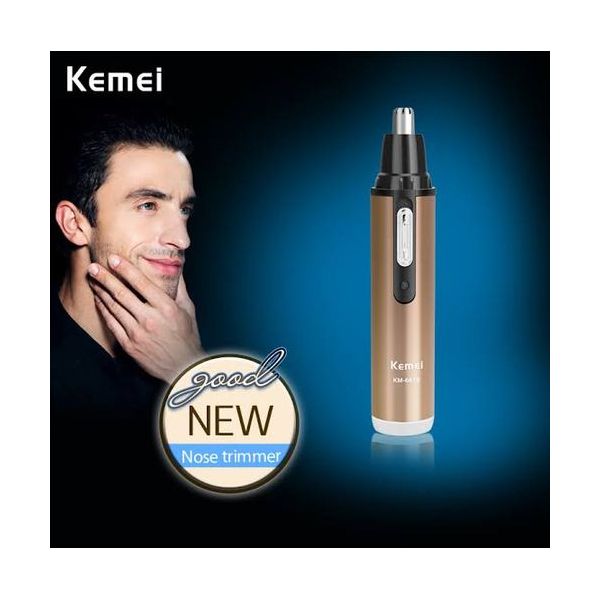 Kemei Km-6619 ماكينة تشذيب شعر الأنف والسوالف والحواجب