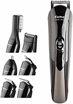 Kemei Km-600 - ماكينة حلاقة الشعر المتكاملة القابلة لإعادة الشحن