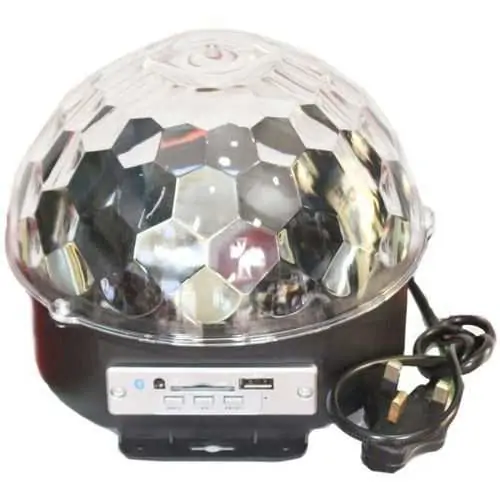 Mp3 LED Crystal Magic Ball Stage Light