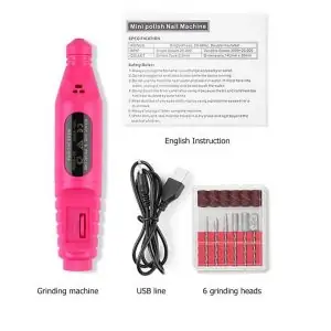 الأسئلة المتكررة عن أدوات العناية بالأظافر Professional Portable Electric Nail Kit