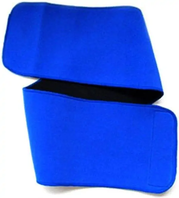 حزام التخسيس الازرق للبطن Waist Slimming Belt - Blue