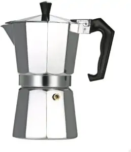 أشتري كنكة قهوة اسبريسو والموكا على البوتاجاز - 3 كوب Stovetop Espresso Maker - 3 Cups