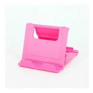 Lazy Desktop Phone Tablet Card Holder Multi-Function Creative Portable - pink