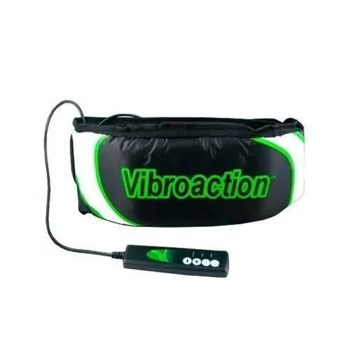 Vibroaction Massage Belt - Green/Black